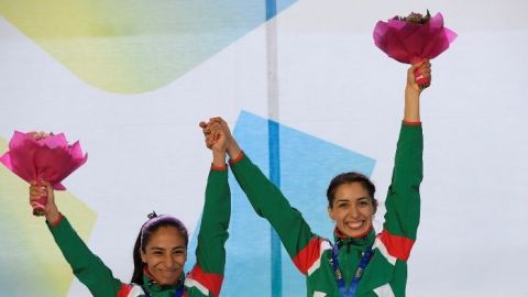 Mariana Arceo y Mayan Oliver ganan oro en Mundial de Pentatlón Moderno