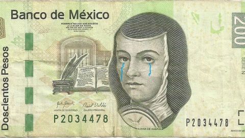 Sor Juana no se va, regresará en los billetes de 100