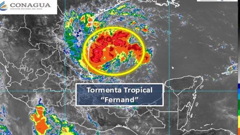 Tormenta tropical "Fernando" impactará en la costa de Tamaulipas