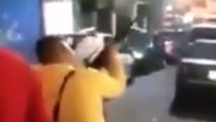 VIDEO: Con disparos al aire, así despidieron a presunto narcomenudista