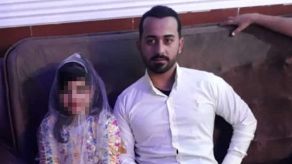 Hombre de 28 años, se casa con una niña de 9 años