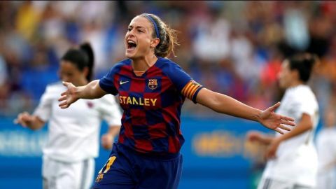 Barcelona golea al Real Madrid en primer clásico femenil español