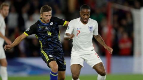 Inglaterra sigue anotando en eliminatoria de la Euro