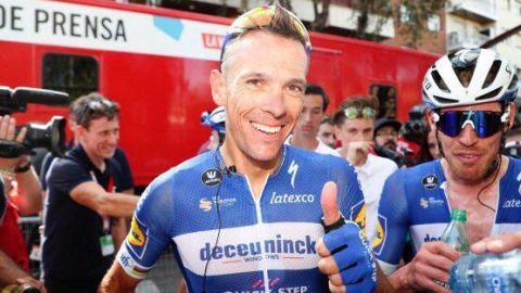 Gilbert gana otra etapa de la Vuelta; Quintana se acerca al líder