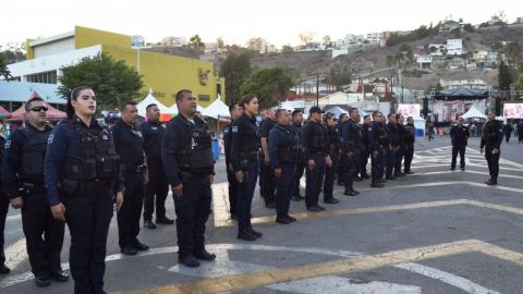 Alista Policía Municipal  y Guardia Nacional operativo de Fiestas Patrias