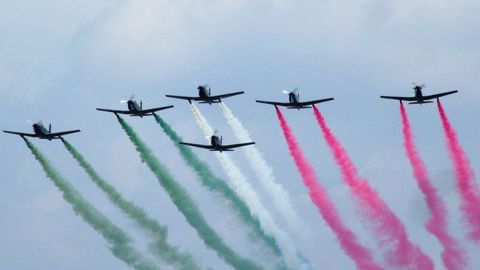 Participarán 72 aeronaves en desfile del Día de la Independencia