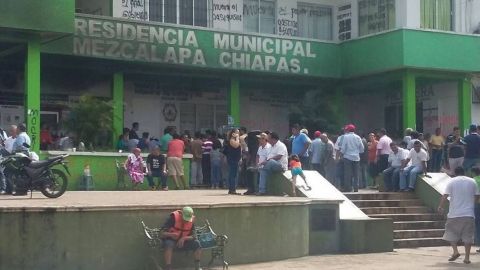 Suspenden festejos de fiestas patrias en Mezcalapa, Chiapas
