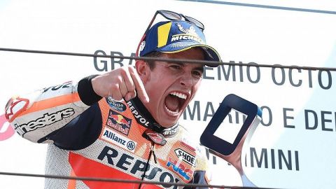 Márquez repunta y conquista el MotoGP de San Marino
