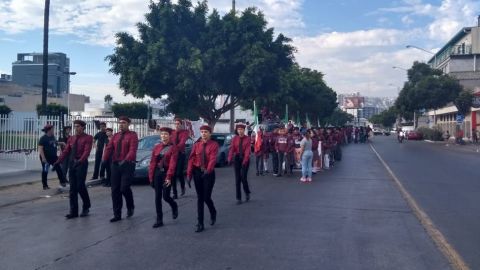 Inicia cierre de vialidades por desfile en Tijuana
