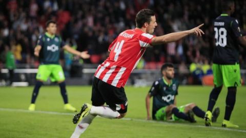 Sin Guti, el PSV sufre para vencer al Sporting Lisboa
