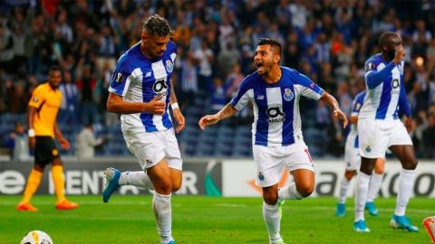 Con asistencia del Tecatito, Porto gana en Europa League