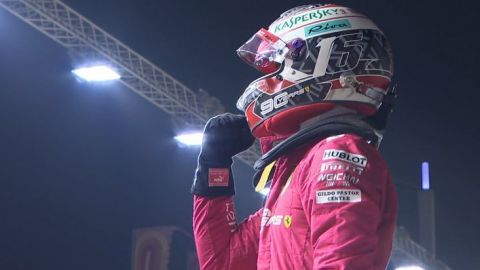 Leclerc gana la pole position para el GP de Singapur