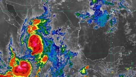 Ciclón “Lorena” se aleja de BC : Deja Mar de Cortés y se dirige a Sonora
