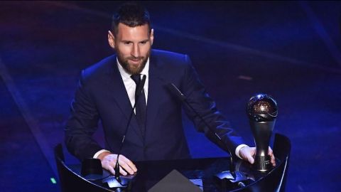 Lionel Messi gana el premio "The Best" al mejor jugador del 2019