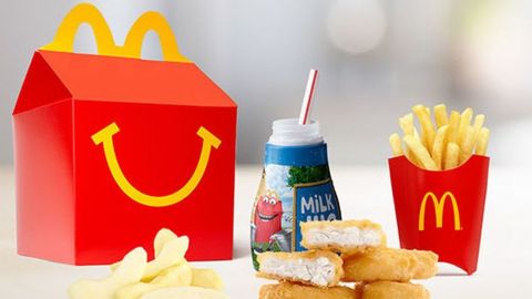 McDonald's hace más saludable la Cajita Feliz