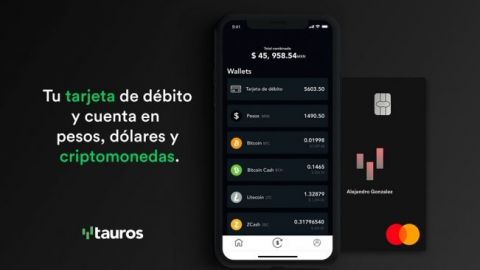 Llega a México tarjeta de débito que permite pagar con criptomonedas