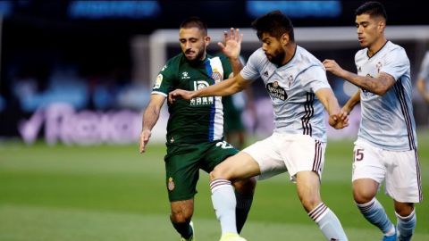 Celta de Vigo y Néstor Araujo rescatan empate frente al Espanyol