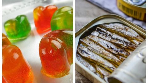 Gelatina y sardina productos con alto contenido calórico: ConMéxico