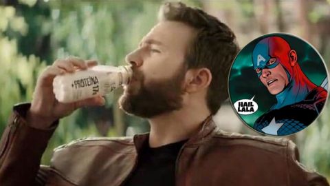 Chris Evans no grabó comercial de leche en México