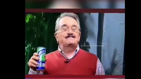 Video de Pedro Sola y su verdadera reacción a la bebida que promocionaba