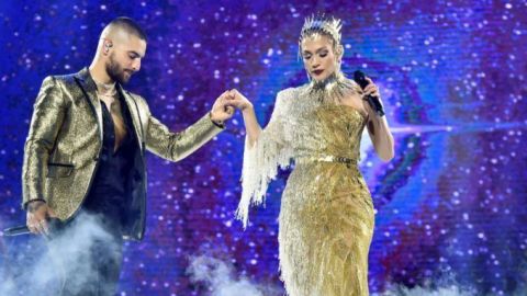 VIDEO: Maluma y Jennifer Lopez cantan juntos en el Madison Square