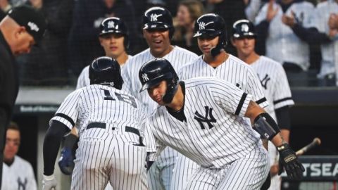 Gregorius suena slam y Yankees repiten dosis a Twins