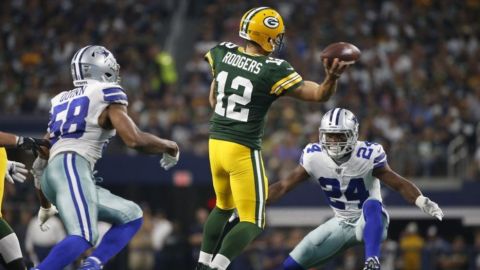 Rodgers y Packers dominan otra vez en casa de Cowboys