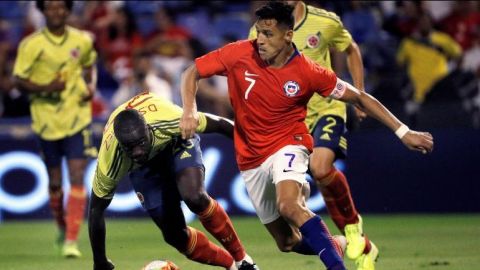 Colombia y Chile empatan sin goles en desabrido amistoso en España