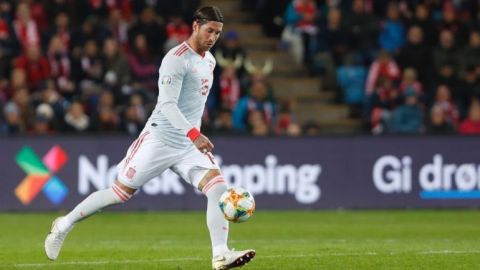 Sergio Ramos se convierte en el jugador con más partidos con España