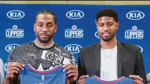 Leonard y George elevan a los Clippers