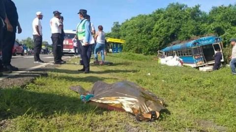 Al menos cuatro muertos y 50 heridos en un accidente de autobús en Nicaragua
