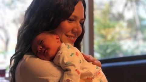 Video: Joy Huerta le canta a su bebé y enternece las redes