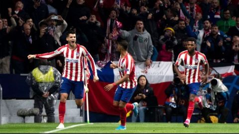 Con gol de Morata, Atlético de Madrid derrota a Bayer Leverkusen