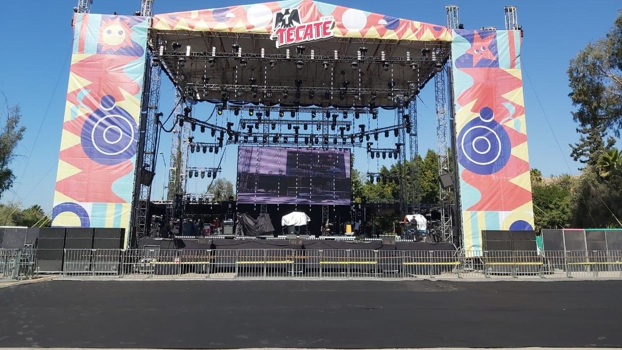 Todo Listo Para El Festival Tecate Península