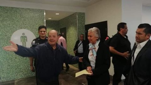 Llegó la Secretaria de Gobernación, Olga Sánchez Cordero a Mexicali