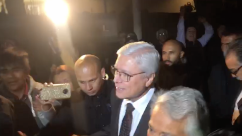 VIDEO: Llegó Jaime Bonilla al Congreso del Estado