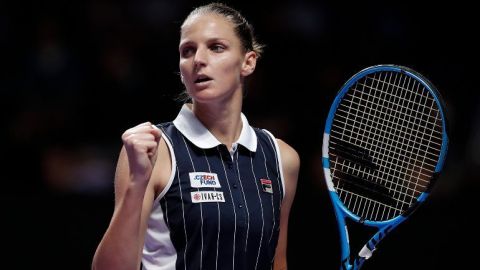Karolina Pliskova avanza a semis del Final Masters