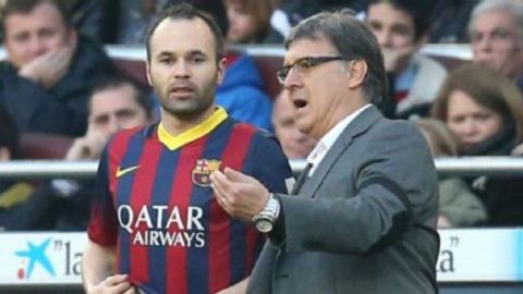 Iniesta habló sobre el fracaso del 'Tata' Martino en Barcelona