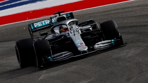 Hamilton arrolla en segunda tanda de entrenamientos libres Gran Premio EEUU
