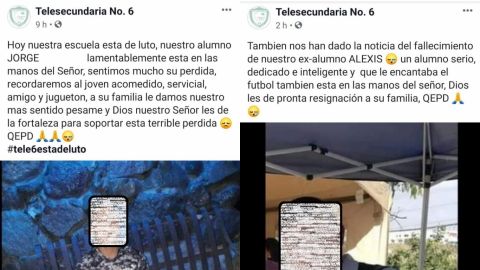 Matan a estudiantes, alumno y exalumno de la Telesecundaria número 6.