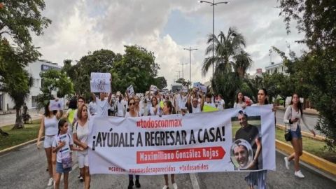 Marchan en Cancún por jóvenes desaparecidos en bares