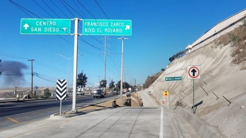 Inconcluso, abren a circulación desnivel "El Águila" en Rosas Magallón