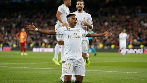 Rodrygo se gradúa en plácida goleada merengue