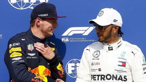Hamilton y Verstappen acordaron no criticarse ante la prensa