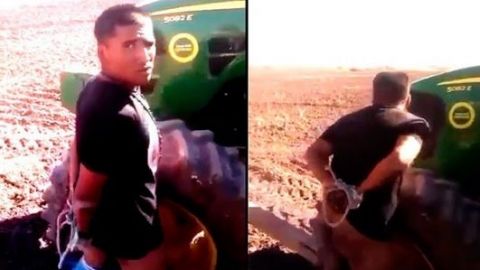 VIDEO: Dan ''tabla'' a ladrón en el Valle de Mexicali