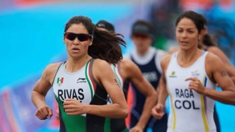 Claudia Rivas gana bronce en Copa del Mundo de Triatlón
