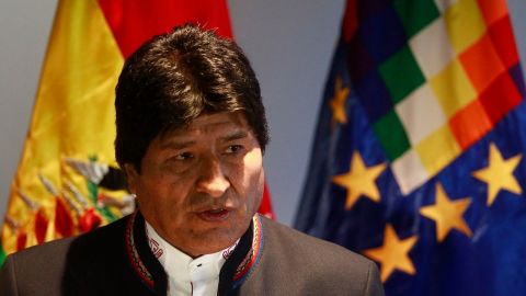 Evo Morales llega a las 11 de esta mañana, Ebrard.