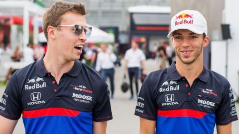 Toro Rosso renueva a Pierre Gasly y Daniil Kvyat