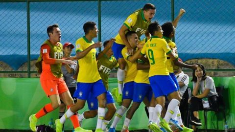 Brasil, rival de México en final del Mundial Sub-17