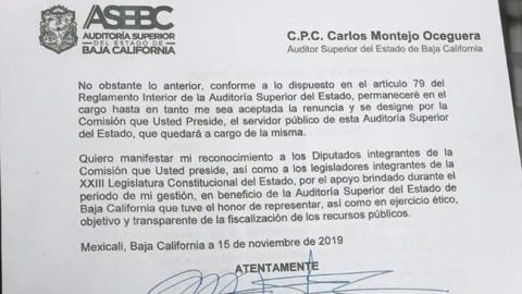 Carlos Montejo Oceguera aceptó que ''Kiko'' Vega lo presionó